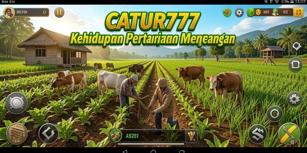 Screenshot menunjukkan pengalaman bermain CATUR777 yang seru dan interaktif.