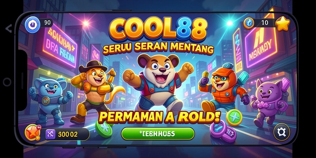 Gameplay seru COCOL88 yang penuh warna dan tantangan.