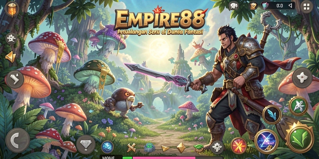 Tampilan gameplay EMPIRE88 yang mengesankan dan seru dalam petualangan.