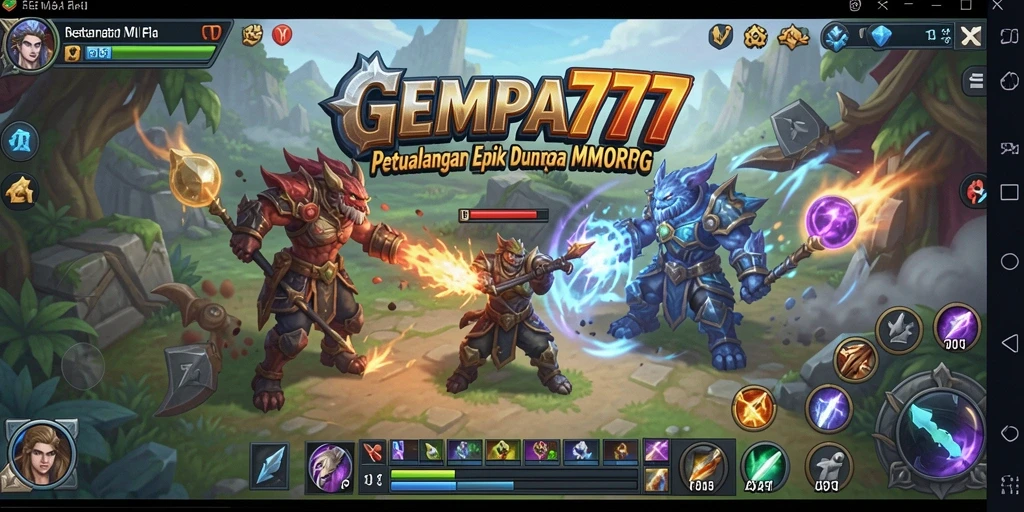 Gameplay menakjubkan dalam dunia MMORPG GEMPA777.