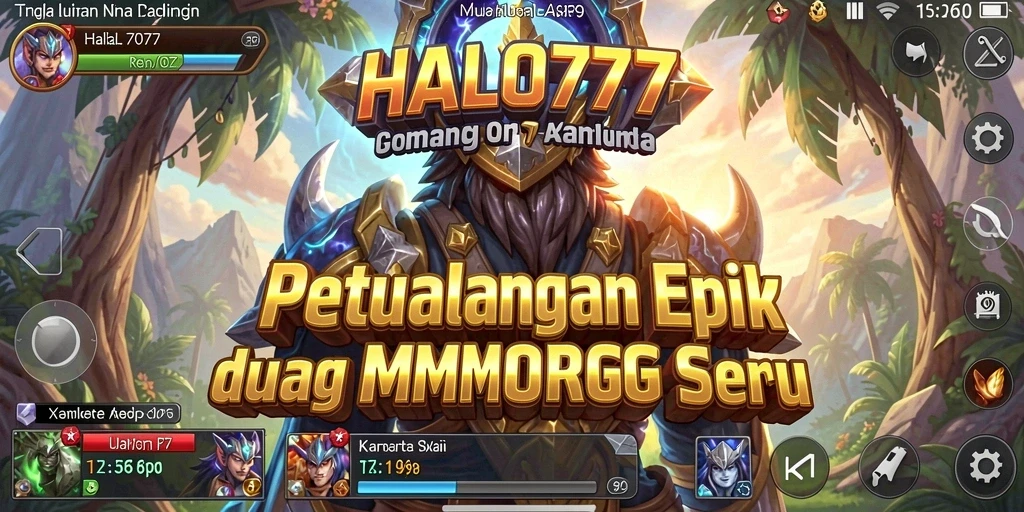 Tampilan gameplay HALO777 yang menakjubkan dalam dunia MMORPG.