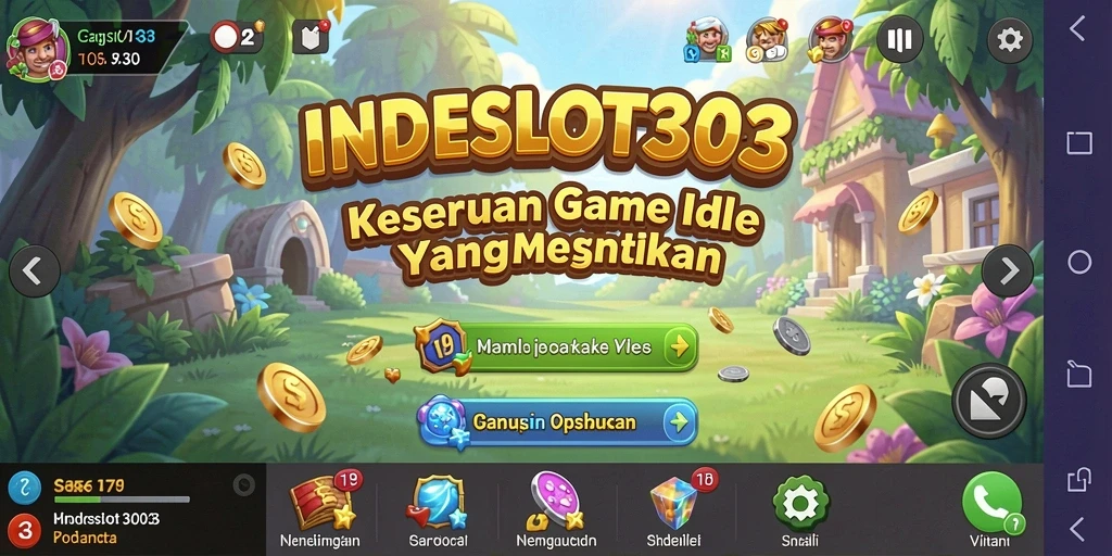 Tampilan gameplay INDESLOT303 yang menarik dan penuh warna.