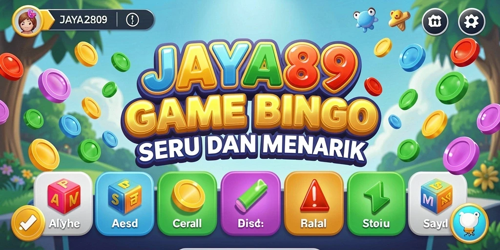 Screenshot gameplay JAYA89 menampilkan suasana seru permainan Bingo.