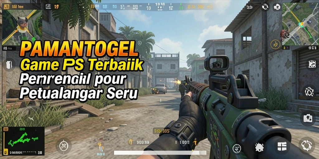 Tampilan mendebarkan permainan PAMANTOGEL dengan aksi FPS yang seru.