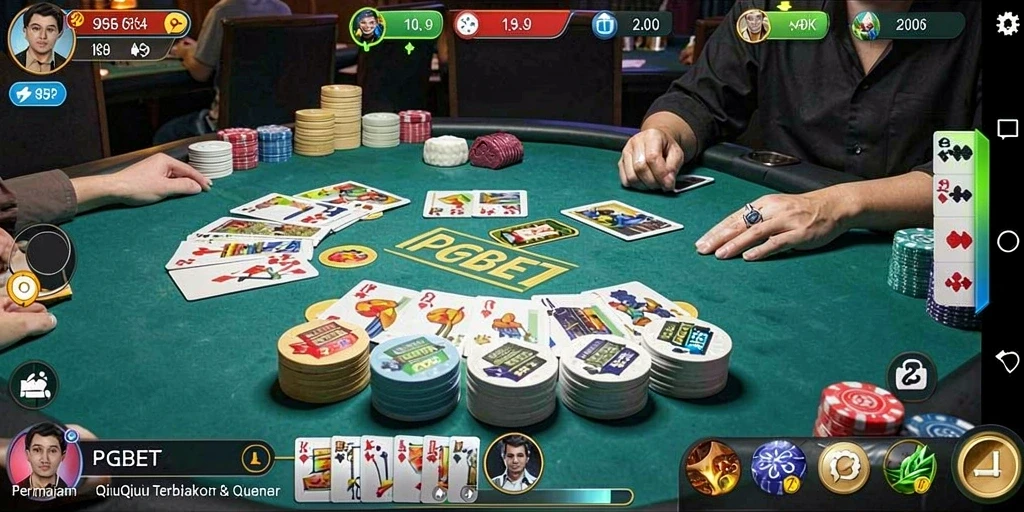 Tampilan gameplay QiuQiu yang seru dan menarik di PGBET.