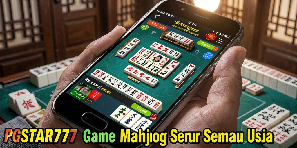 Tampilan gameplay Mahjong yang menarik dan penuh warna di PGSTAR777.