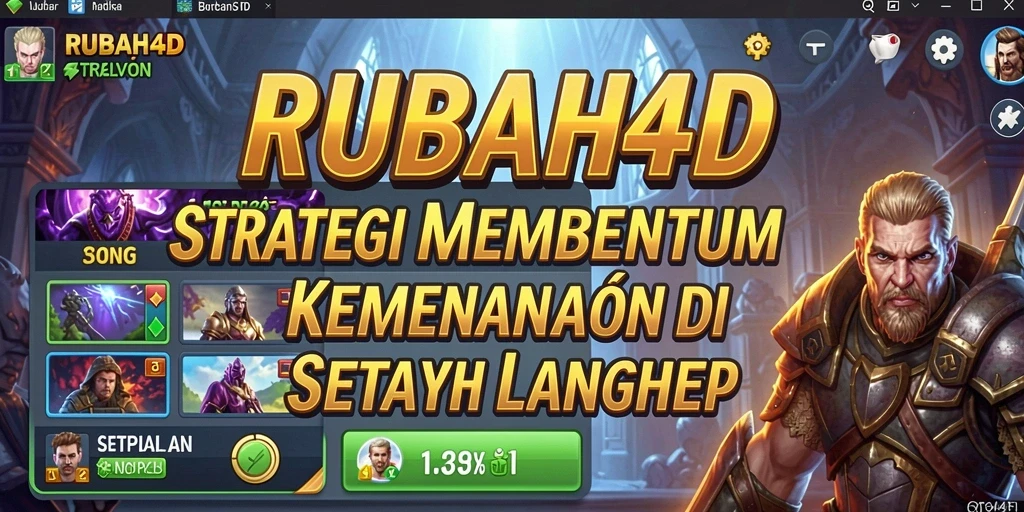 Tampilan gameplay RUBAH4D yang mendebarkan dan strategis.