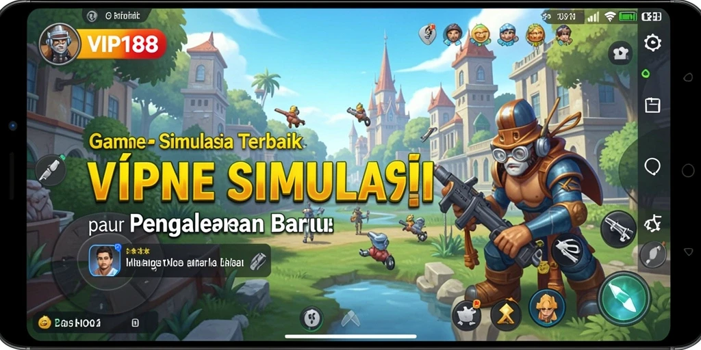 Tampilan gameplay VIP188 yang menarik dengan pengalaman simulasi yang mendalam.
